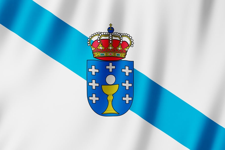 Bandera de galicia-Cita previa dni